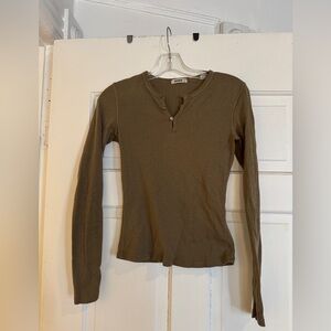 Buck Mason Heirloom Rib L/S Henley